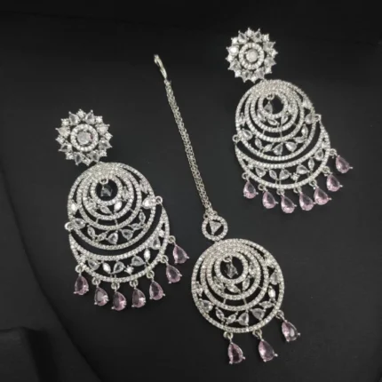 Celestial Crystal Drop Jewelry Set